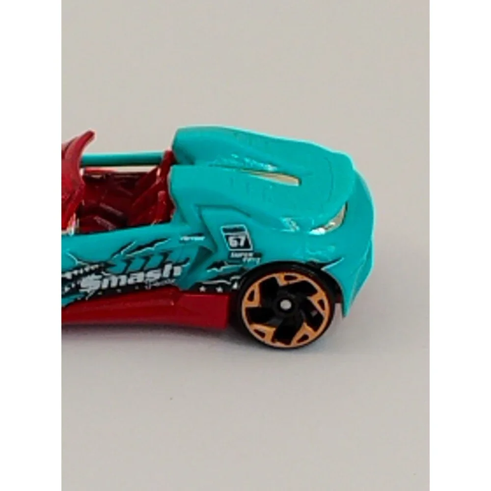 ZURU Metal Machines Diecast Car Toy Styles ZING teal Smash Shark